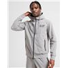 EA7 Emporio Armani Mens EA7 Emporio Armani Felpa con Cappuccio Woven Tech - Grigio, grigio