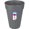 Elho loft urban round high 28cm vaso da fiori - Anthracite