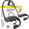 AWEI Cuffie sportive Bluetooth Awei 5.2A889 Pro nero/nero