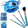 Disney Set di pennelli per il trucco Disney, modello Stitch, colore blu