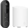 Reolink Bundle Sicurezza con Doorbell Camera 2K a Batteria/Wired con Vista 150°×150° (Video Doorbell Battery) + Home Hub Mini, Centro di Sicurezza All-in-One con Archiviazione Locale AES-128