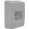 ETTROIT Centralino elettrico da parete 4 moduli IP40 bianco RAL 91682 senza portello - DB101034