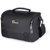 Lowepro Adventura SH 140 III, Borsa per Fotocamera con Tracolla Regolabile/Rimovibile, Borsa per Fotocamera Mirrorless, Compatibile con Fujifilm XT200, Canon M50 MII, EOS R10, Nikon Z50, Nero