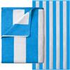 GC GAVENO CAVAILIA Telo mare in microfibra grande, super assorbente, senza sabbia, telo mare extra large per adulti (100 x 200 cm), morbido, compatto, leggero (1 pezzo), blu