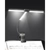 TobeBright LUCE DA LEGGIO MUSICALE A PINZA 36CM 57 LED SUPER LUMINOSI 4 COLORI ULTRA AMPIA