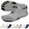 Topmis Scarpe Grounding con Rame per Donna Uomo, Scarpe Acquatiche Barefoot Leggere, Mesh Traspirante Ad Asciugatura Rapida, Suola Antiscivolo Flessibile per Spiaggia E Camminate(Gray,44 EU)