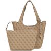 GUESS Calista 2 in 1 Tote Latte Logo