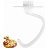 ABTER K45DH - Gancio per impasto rivestito per miscelatore KitchenAid, attacco per miscelatore da cucina K45 K45SS KSM90 KSM150 con testa inclinabile per miscelatori, 4,5/5,0 Quart Bowel