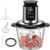 generic Robot Da Cucina Elettrico E Tritatutto Da 1000 W Con Contenitore In Vetro, 6 Timer LED Preimpostati Intelligenti Fondo Antiscivolo