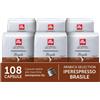 illy Capsule Caffè Iperespresso Arabica Selection Brasile, 6 Confezioni da 18 Ca