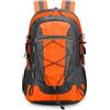 CHTKAGV Zaino da campeggio for escursionismo leggero e impermeabile 30 litri(Orange)