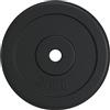 Xolmizyn Disco per manubri da 20 kg, in ghisa, foro da 30 mm, per bilancieri e manubri corti, per allenamento della forza, robusto, nero