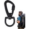 Generisch Ganci A Molla Heavy Duty Ganci Girevoli, Clip Per Corda, Occhielli,