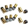 Junifeey 10Pcs Rames PU Cuoio Biliardo Stecca Punte Puntali Set Biliardo Accessori di Ricambio Accessori
