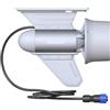 SFQEVHRZ Pinne elettriche per Pesci, Propulsore subacqueo ad Alta velocità con Pinna SUP elettrica 350W 24V 5,5-8KM/H(Y03+B3)