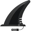 SDVXUOLM Tavola da Surf Gonfiabile SUP 9,9/19 cm, Nera/Bianca, con Pinna Centrale e Laterale, Nuovo Stile, for Sport Acquatici Facile da sostituire(White,9.9cm*2PCS)