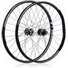 Generico Set di ruote bici Cerchio largo 35 mm 148 Boost 142 Perno passante 135 QR Mozzo a 6 nottolini
