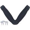 SDVXUOLM Copripiedi for Windsurf, tavola hydrofoil, Cinghia for Piedi, Accessori for Surf Facile da sostituire(Seta-V+Single Strap M5 Screw Gray)