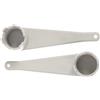ULTECHNOVO Set 2 Chiavi per Valvole Aria Kayak in PVC, 6 Scanalature, Strumento Portatile per Gommoni e Zattere, Accessorio Essenziale per Sport Acquatici