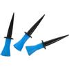 TEHAUX Tee da Golf Elastici 58mm in Gomma e Plastica, 3 Pezzi | Pratica Indoor e Outdoor, Portatili e Leggeri, Set Compatto per Allenamento