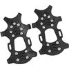 DSISJI 11 denti ghiaccio neve grip antiscivolo trazione tacchetti per scarpe sci arrampicata ghiaccio grip ramponi