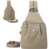 Generico Commuter Impermeabile 2 Vie - Zaino Tracolla Convertibile Donna Borsa | Tote Multi Scomparto per Viaggi Trekking Sport Università Lavoro Aereo Festival