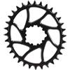 AYBDSJNWSF Corona singola ovale stretta larga 30T 36T | Corona singola in alluminio for mountain bike