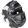 Hellery Paratesta con Visiera a Rete Integrale Casco con Griglia Imbottito Casco da Pugilato per Combattimento