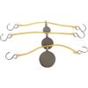 Lurrose Set di Bersagli Elastico in Acciaio Inossidabile da 2,5/3/4cm per Tiro, Resistente e Portatile, per Allenamento e Pratica All'aperto