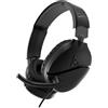 Turtle Beach Recon 70 Cuffie da gioco multipiattaforma per PC, PS5, PS4, Xbox Series X|S, Xbox One e mobile con connessione cablata da 3,5 mm, microfono flip-to-mute