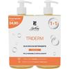 BioNike Triderm Olio Doccia - Detergente emolliente per la pelle secca, 2 flaconi da 750 ml