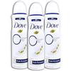 Dove Confezione da 3 deodorante spray Dove con complesso di zinco, deodorante originale, 3 x 150 ml