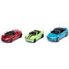 siku 6314, Set di 3 cabriolet, Metallo,Plastica, Rosso,Verde,Blu, Decappottabili, Compatibili con altri modellini siku della stessa scala di grandezza