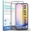 smartect Vetro Temperato [2 Pezzi, Full Screen, Mat] compatibile con Samsung Galaxy A25 5G / A15 4G und 5G, Pellicola Protettiva HD Anti Graffio, Senza Bolle, Durezza 9H, Ultra Resistente