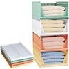 Yidaxing Organizer Per Armadio, Set di 4 Organizer Cassetti Pieghevole in Plastica