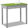 ASTIMESA Tipo Libro tavolo da cucina, metallo, verde, 80 x 40 cm