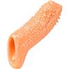 Generico Manicotto for pene Monster con 3 texture, Miglioramento della circonferenza for uomo, Estensore pene in morbido silicone, Guaina riutilizzabile ingrandire e ritardare, Giocattoli sessuali(E)