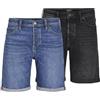 JACK & JONES - Jjirick Jjiorg Shorts 363/365 2 PK MP, Jjirick Jjiorg Shorts 363/365 2 PK MP Uomo