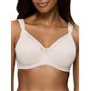 Triumph - True Shape Sensation T W01 - Donna - Reggiseno Minimizer - Spalline Larghe - Biancheria Intima - Opaco, Avorio (Fresh Powder), 3C