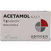 ABIOGEN PHARMA Acetamol 1g 10 Supposte