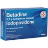 VIATRIS Betadine 10 Compresse Vaginali 200mg