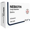 DIFA COOPER Cantabria Labs Nebiotin 5 Mg 30 Compresse Integratore Vitamina B7