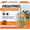 BOEHRINGER ING.ANIM.H.IT. FRONTPRO X3 Compresse Masticabili Cani 4-10 Kg