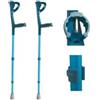 MORETTI Stampelle Canadesi Da Avambraccio Blu Moretti 1 Paio