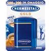 DOMPE' HERMESETAS Gold Dolcificante Aspartame 700 Compresse Per Diabetici Basso Contenuto