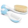 ARTSANA Chicco Spazzola + Pettine Naturali Azzurro 0m+