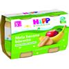 HIPP ITALIA HiPP Omogeneizzato Bio Mela Banana Biscotto 5M 2x125g