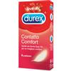 RECKITT BENCKISER Durex Contatto Easy-On Profilattici In Lattice - 6 Pezzi