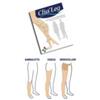 Budetta Farma Clialeg Monocollant Sinistro Compressione K1 Punta Aperta Colore Beige Taglia 4