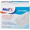 FARMAC-ZABBAN Garza Compressa Meds Tessuto Non Tessuto 7,5x7,5 12 Pezzi Peel Open